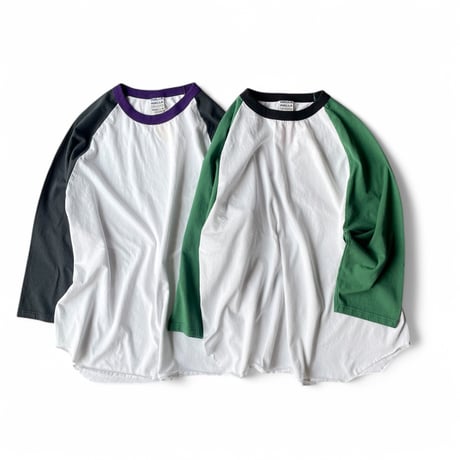 WALLA WALLA SPORT / 3/4 BASEBALL TEE 3-TONE