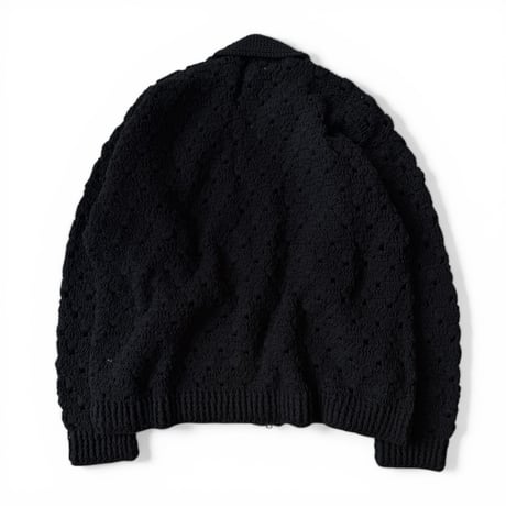 MacMahon Knitting Mills / Crochet Zip Jacket