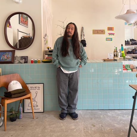 PHINGERIN / WINDOW WEB SWEATER
