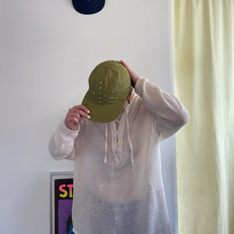 garbage / SOFT BRIM 6 PANEL CAP (BIG PEACE)
