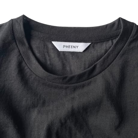 PHEENY / Cotton nylon sheer N/S ensemble
