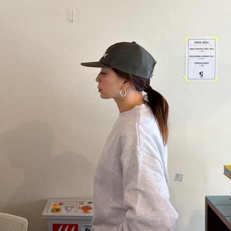 garbage / HARD BRIM 6 PANEL CAP LOW (SOLIDARITY)