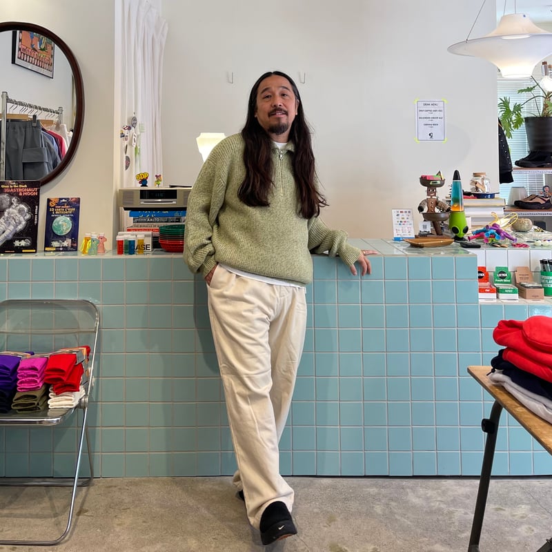 COMFORTABLE REASON / Fleece Back Slacks | FLUTTER