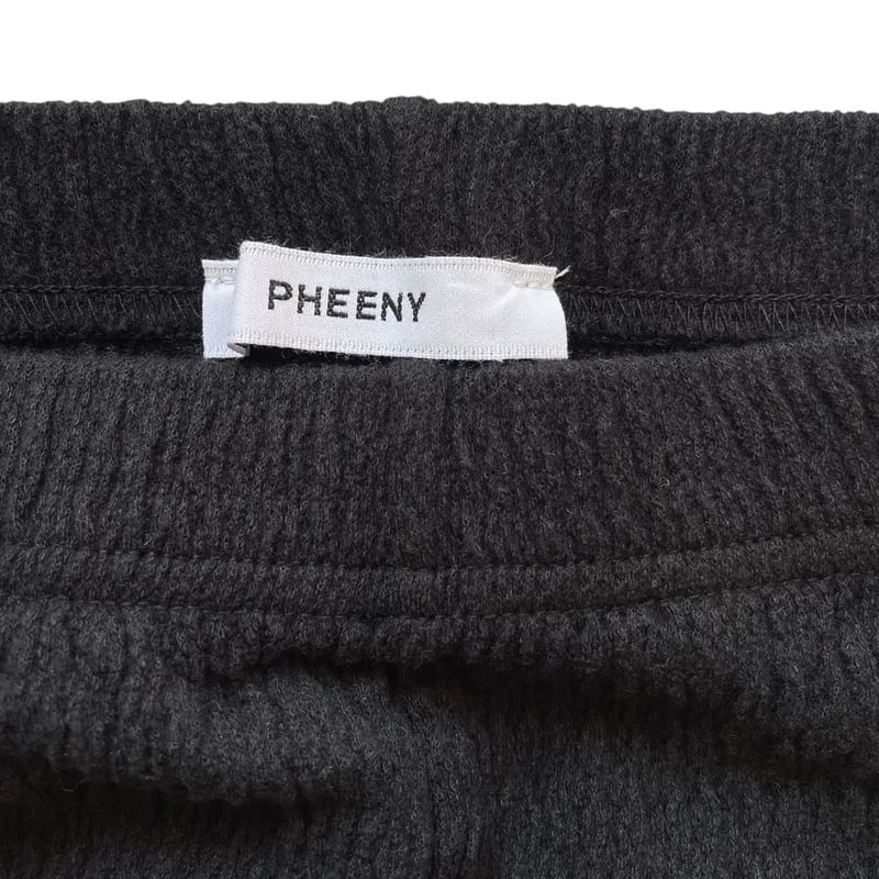PHEENY / Cotton Shirring Flared Pants | FLUTTER