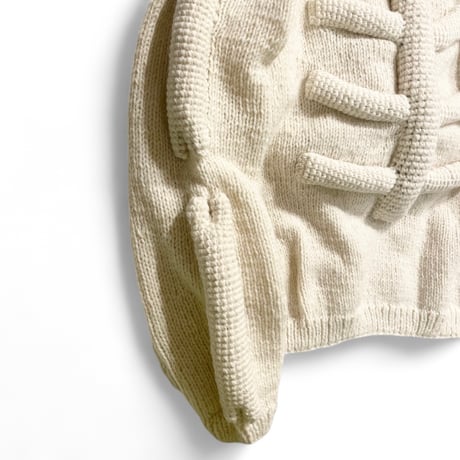 MacMahon Knitting Mills / Crew Neck Knit-3D BONE