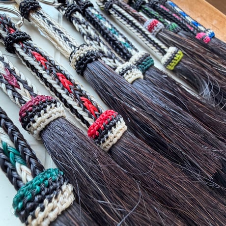 HORSE HAIR ACCESSORIES / Key Ring Medium