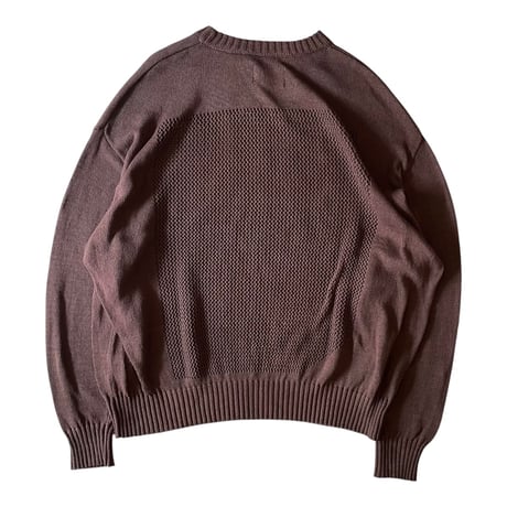 PHINGERIN / WINDOW WEB SWEATER