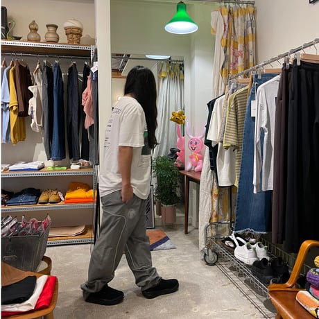 SAYHELLO × SAVE SHOCK / TRACK PANT
