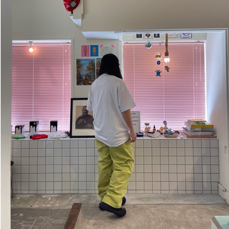 COMFORTABLE REASON / Double Knee Pigment Pant