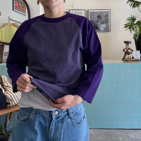 WALLA WALLA SPORT / PIGMENT DYE 2-TONE B.B.TEE