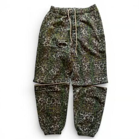PHINGERIN / CONVERTIBLE SWEATPANTS LEOPARD