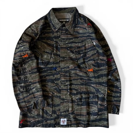 SAYHELLO×Woofie / House Made Army Jacket