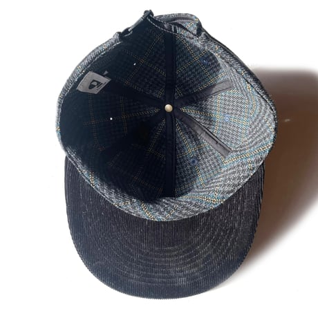 FLUTTER / 2WAY PONPON CAP Glen Check