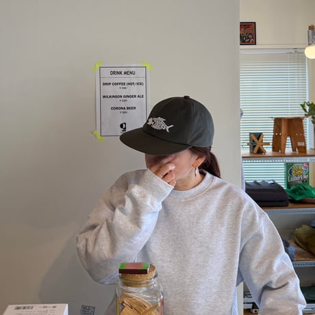 garbage / HARD BRIM 6 PANEL CAP LOW (SOLIDARITY)
