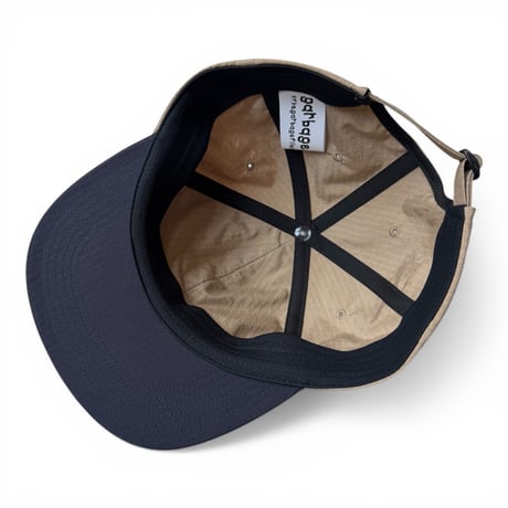 garbage / SOFT BRIM 6 PANEL CAP LOW (HAPPY CHEMICALS)