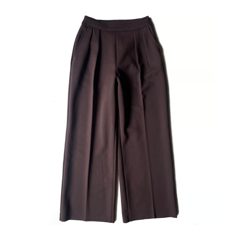 PHEENY / Amunzen 2 tuck wide pants | FLUTTER