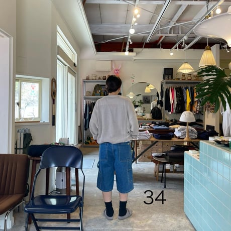 NEO BLUE / BAGGY CARPENTER SHORTS