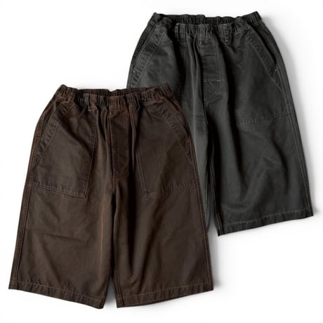 COMFORTABLE REASON / Botanical Wax Aging Shorts