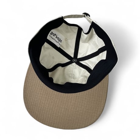 garbage / SOFT BRIM 6 PANEL CAP (VITAL)