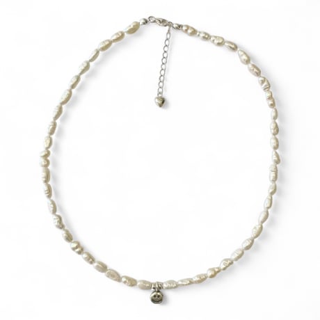 FLUTTER / Pearl＆Karen Silver choker