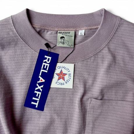 RELAXFIT / ぼやぁ～としたボーダーL/S