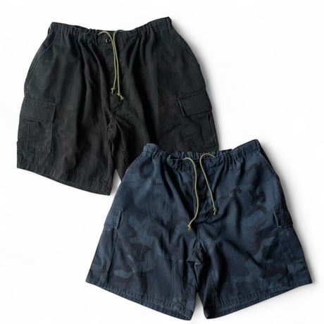 oddment / CUSTOM BDU SHORTS made in USA overdyed