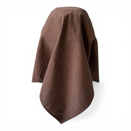 PHEENY / Nylon taffeta cap with scarf