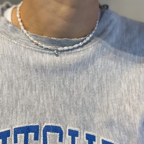 FLUTTER / Pearl＆Karen Silver choker