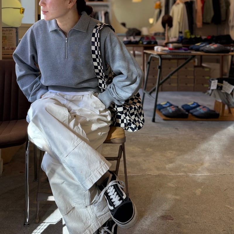 5月上旬再入荷】PHEENY / Checkered Bucket Tote Bag | F