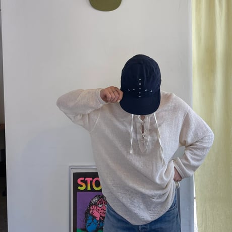 garbage / SOFT BRIM 6 PANEL CAP (BIG PEACE)