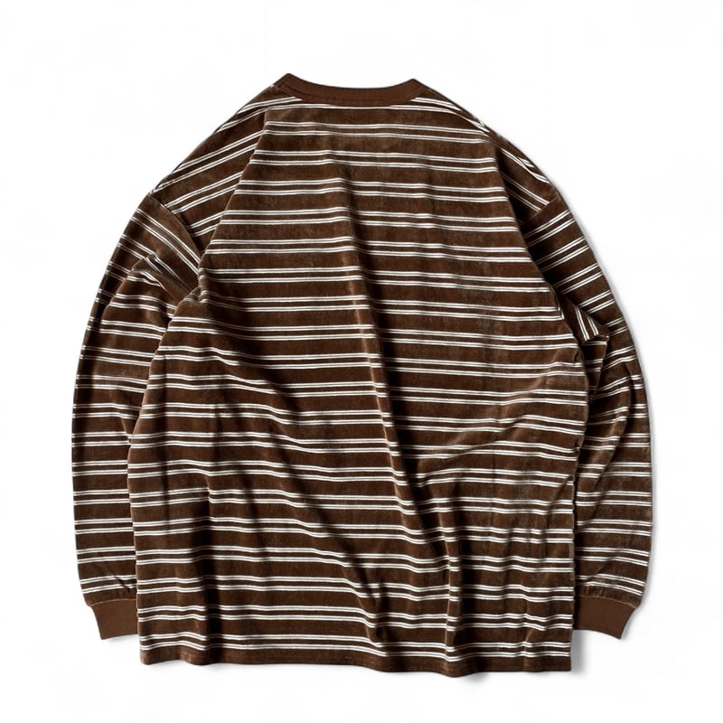 PHEENY / Velvet border L/S | FLUTTER