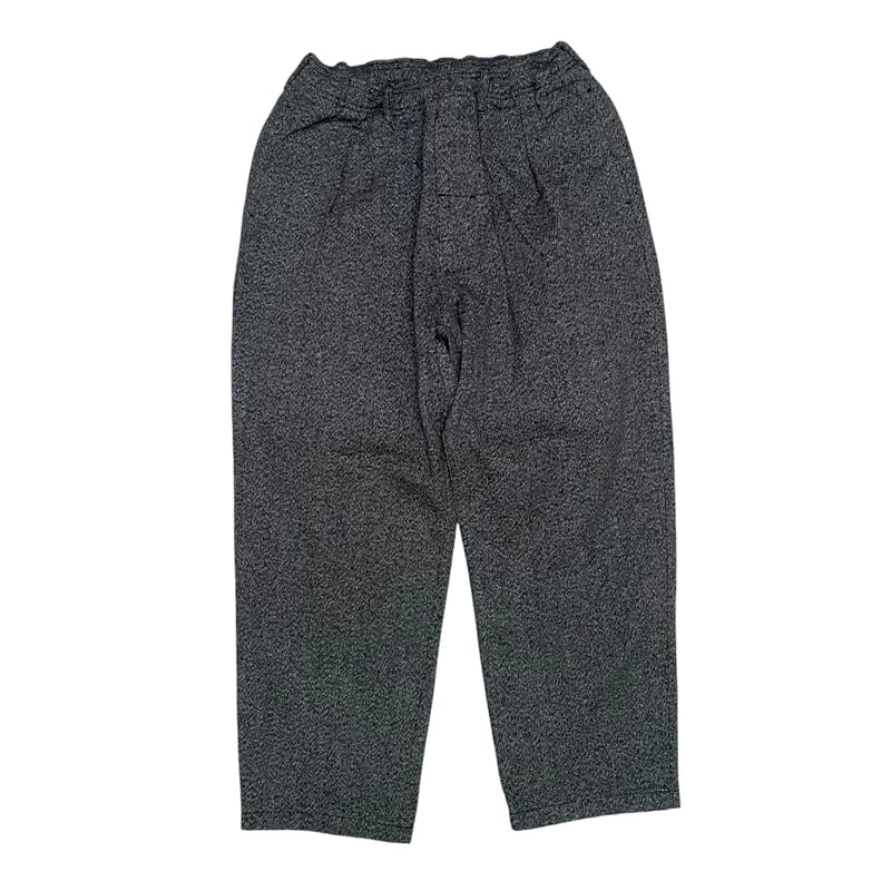 パンツ comfortable reason duck daily slacks COMFORTABLE REASON / DUCK DAILY SLACKS / BLACK