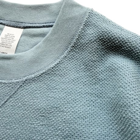 RELAXFIT / Pique sweat crew
