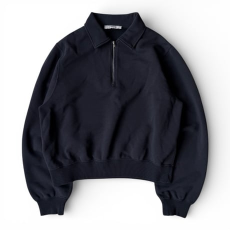 PHEENY / Athleisure Half-Zip Collared Pullover