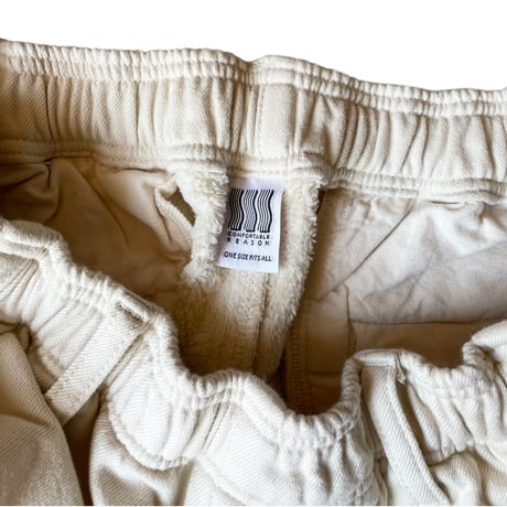 COMFORTABLE REASON / Fleece Back Slacks