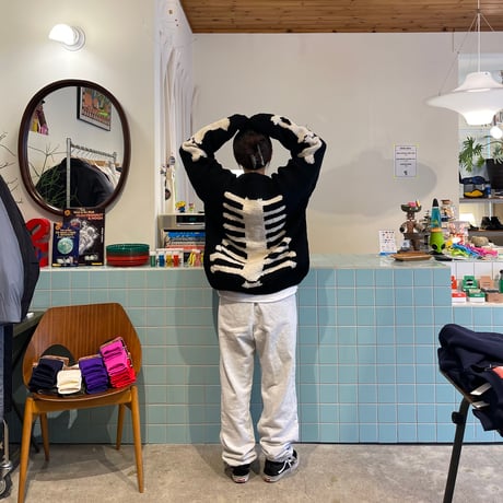 MacMahon Knitting Mills / Crew Neck Knit-BONE