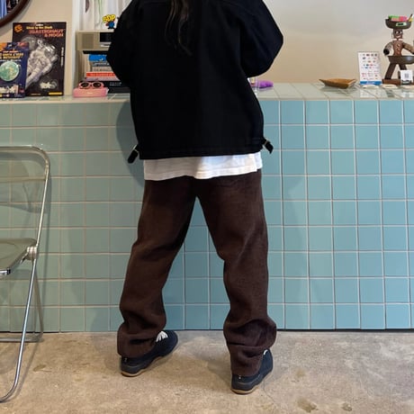 PHINGERIN / CORDY KNIT PANTS