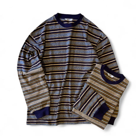 PHEENY / Multi border layered L/S
