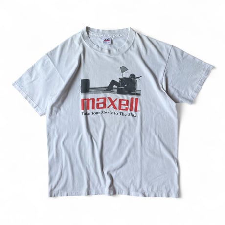 VINTAGE /  maxell T-SHIRT 90's