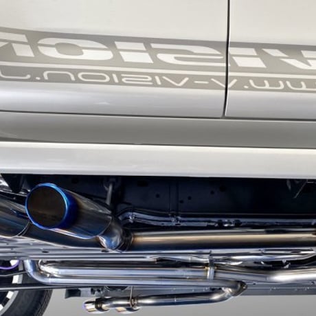 ランクル (3DA-FJA300W)ディーゼル車 左右2本出し サイドマフラー（テール：オーバルブルー）