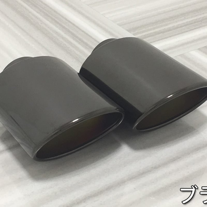 ジェイド 左右 2本出しマフラー 【ハーフステン】 テール：オーバル