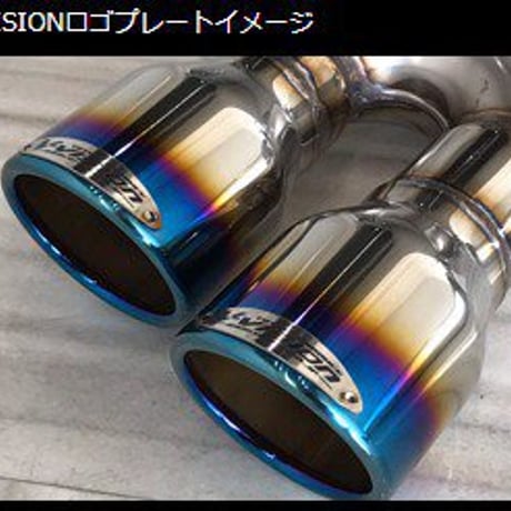 ジムニーシエラ(JB74W) 左右2本出しサイドマフラー（ハーフステン） テール：ステンレス90φ