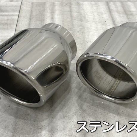 ジムニーシエラ(JB74W) 左右2本出しサイドマフラー（ハーフステン） テール：ステンレス90φ