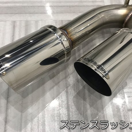 ハイラックス(GUN125) 左右2本出しサイドマフラー（テール：ステンスラッシュ 90φ）