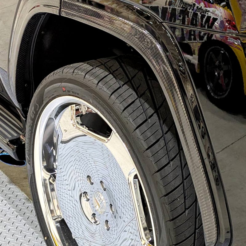 ランクル300系（ZXグレード） 9mmオーバーフェンダーキット FRP