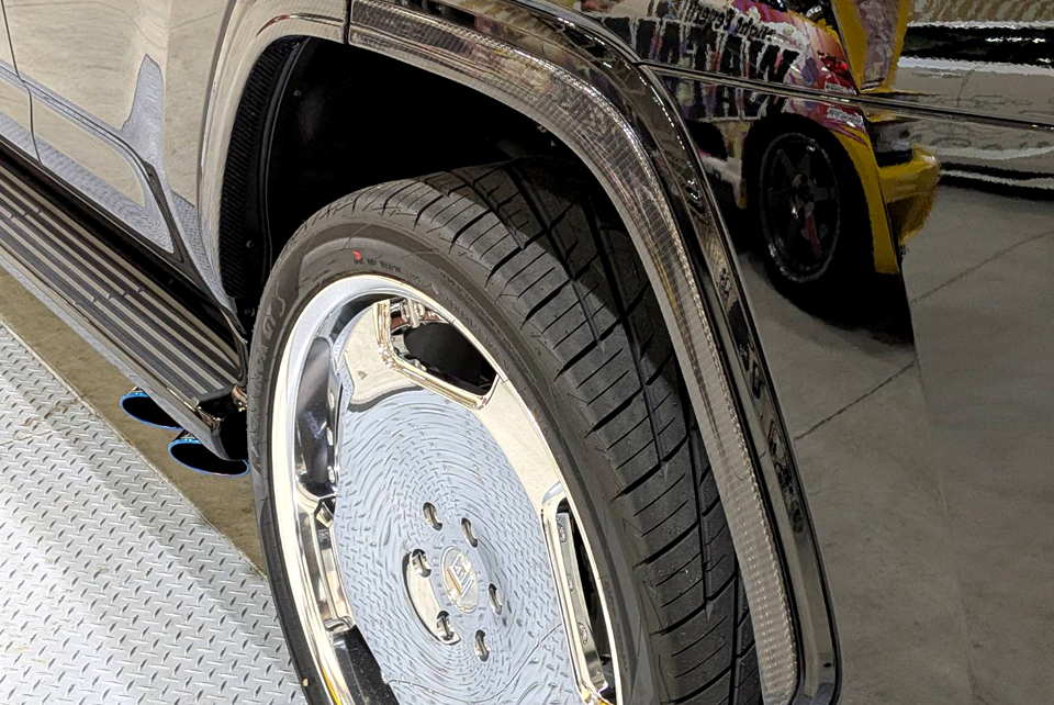 ランクル300系（ZXグレード） 9mmオーバーフェンダーキット FRP