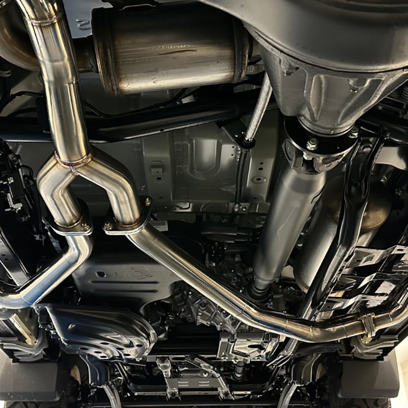 V-VISION ランクル70 (3DA-GDJ76W) サイドマフラー /ランドクルーザー