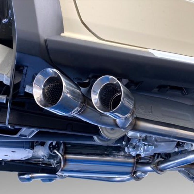 ジムニーシエラ(JB74W) 左右2本出しサイドマフラー（ハーフ