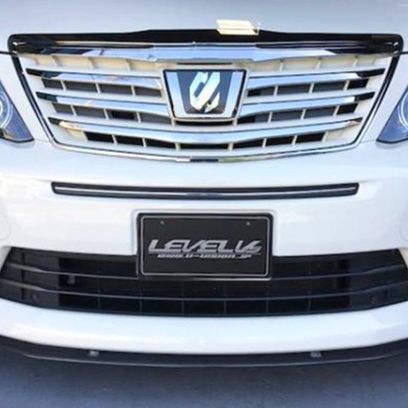 アルファード20系 後期用 フロントリップスポイラー カーボン | V