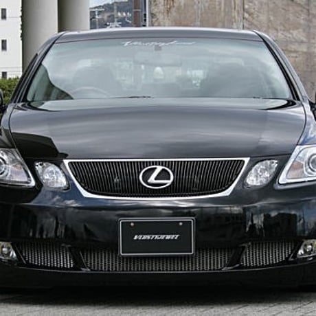 VLUSTYJEWEL α レクサスGS350/430 GRS191/UZS190 前期 フロントバンパースポイラー / ブラスティジュエル